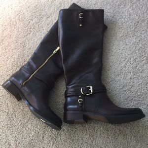 Brown Vince Camuto boots
